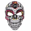 New Mexican Day of the Dead Skull Mask Cosplay Halloween Skeletons Print Masks Dress Up Purim Party Costume Prop