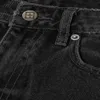 jeans d'été Same Grey Black Burnt Ragged Edge Denim Short Skirt Girl