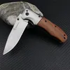 Browning DA51 Fast Open Taktisk fällkniv Trähandtag Utomhuscamping Jakt Överlevnad Fickkniv Utility EDC Tool