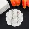 Créateur de mode Boucles D'oreilles Pour Les Femmes Long Chian Charme Boucles D'oreilles Bijoux Or Argent Lettres Boucle D'oreille De Mariage Boucles D'oreilles