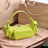 Sac de poche en peau de mouton souple Hobo sous les bras moto rétro vieux sac à main en cuir véritable sacs à bandoulière