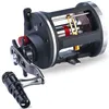 Baitcasting Reels Sougayilang Strong Drag Drum Fishing Level Wind Right Hand Trolling Reel Jigging for Saltwater Sea Pesca 230704