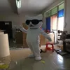 2017 High quality Lovely big White cat cartoon doll Mascot Costume 270y