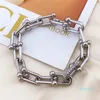 Designer Silver Love Bracelet Men Women Gold Bracelets Chain Fashion Personality Hip-hop Charm Bracelet Jewelry