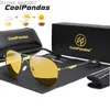 Sonnenbrille Trend Intelligente Luftfahrt Pochrome Sonnenbrille Polarisierte Männer Tag Nacht Vision Fahren Sonnenbrille Männlich gafas de sol Z230705