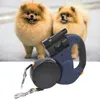 Dog Collars Retractable Dual Pet Leash Rope Not Entangled Leashes Walk For Two Dogs The Adjustable Supplies
