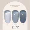 Vernis à Ongles Glace Gelée Transparente Vernis à Ongles Gel Nude Rose Cristal Couleur Vernis Hybride Semi Permanent Soak Off Summer Manucure Laque 230703