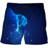 Shorts pour hommes Modèle de données de technologie AI imprimé en 3D Running Fitness Pantalon de plage respirant Loisirs Séchage rapide Aristocratie haut de gamme 230703