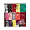 Scarves 71 Colors Skl Scarf For Women And Men Good Quality 100% Pur Silk Satin Fashion Pashmina Shawls Drop Delivery Accessories Hats Dhk9R