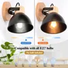 Wand Lampe Bar Industrie Einstellbare Kopf Vintage Schlafzimmer Wandlamp Decke Strahler Lamparas De Pared Küche Loft Licht