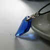 Classic Tv Series H2o Necklace Fashion Resin Moonstone Pendant Just Add Water Blue Stone Mako Mermaid Jewelry Film Gift L230704