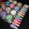 Nagelglitter TCT 774 Reflektierendes Blitzpulver Disco Crystal Diamond Chrome Pigment Dipping Party Sparkly 230704