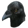 ラテックス完全な頭動物鳥鳩ドードーオウムハトカラス仮面舞踏会小道具マスク L230704