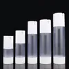 15/30/50/80/100ml Airless Pump Vacuum Scrub Bottle Toiletries Container Plastic Dispenser Travel Cosmetic Bottle F2905 Ttdsm