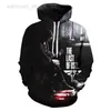 Luvtröjor herr The Last Of Us 3D Print Luvtröjor Game Printing Cosplay Sweatshirt Herr Kvinnor Mode Streetwear Hip Hop Pullover Man Hoody Kappor HKD230704