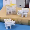 Candle Holders Wedding Favors "Lucky Elephant" Tea Light Holder Decoration Table Centerpieces Home Decor Christmas Decorations