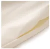 2023 été abricot couleur unie ruban cravate nœud papillon robe à manches courtes col en v genou longueur robes décontractées W3L044303