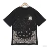 ルーズトッププリントフライドストリートカジュアルAmri Miri Amis ly Full Star Shirt Sleeve Tシャツカシューメンズアンドナッツレディースボトム3548