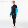 Combinaisons Etanches Enfants Néoprène Maillot De Bain Filles Surf Combinaison De Plongée Enfants Sous-Marine Combinaison Garçons Apnée Maillots De Bain Maillot De Bain Deux Pièces HKD230704