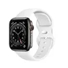 Para pulseiras de substituição de pulseira de silicone macio à prova d'água para Apple Watch para iWatch Series 8 7 6 5 4 3 2 1 SE 38mm 40mm 41mm 42mm 44mm 45mm 49mm