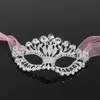 Frauen Mädchen Legierung Strass Venezianische Maskerade Maske Hochzeit Kostüm Party Maske Für Ball Prom Show Cosplay Karneval L230704