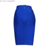 Faldas Llegada Vendaje Faldas Verano Mujer Falda Lápiz Bodycon Sexy Oficina Faldas Ropa de mujer Z230707