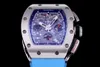 Richar Mechanical R I C Luxury H A R D Luxury Superb Style Male Wrist Watches RM11 RM11-03 Designer High-End Quality Titanium Alloy Dial Bezel For Men With Box