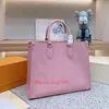 2023 Designer Bag Women Bags Handbags Embossed Flower Leather Womens High-capacity Handbag Purse Tote