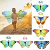 Scarves Fashion Partyprop Fairy Party Favor Butterfly Wings Shawl Costumes Accessory Kids Cloak Scarf