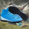 Safety Shoes Men Soccer Shoes Teenager Breathable Football Boots Professional Playing Field TFFG Cleats Adult Kids Sneakers Size 35-45 230703