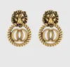 Hot Sale Earrings Designer Luxury Women Fashion Earrings Designer Vintage Letter G Studs Top Quality Engagement Earring For Lady Fashion charms jewelry party gift