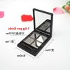 Magnético Vacío Sombra de ojos Corrector Caja Cosméticos Maquillaje Polvo Soporte Paleta de aluminio DIY Sartenes Herramienta Plástico negro F3835 Candl