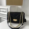 Cece Pleack Bag Bag Luxury Designer с твердым цветом пригородной цепь переворачивайте букву мода мода женская сумочка кошелек золото металлическое оборудование для замыкания 28cy#