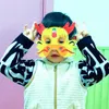 20шт DIY Blank Graffiti Paper Mask Masks Child Child Animal Color День рождения косплей вечеринка пасхальная свадьба L230704