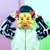 20 stks DIY Blank Graffiti Papier Tekening Maskers Kids Kind Dier Kleur Verjaardag Gunst Cosplay Party Pasen Bruiloft L230704