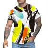 Herren-T-Shirts, Sommer, Urlaub, Tourismus, Strand, Modetrend, Freizeit, 3D-Digitaldruck, Kurzarm-Shirt