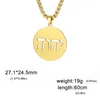 Hanger Kettingen LIKGREAT Tetragrammaton Jehovah Jahweh Hebreeuws Alfabet Ketting Roestvrij Staal Amulet Box Ketting Joodse Sieraden