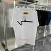 Luxus-Designer-T-Shirts für Herren und Damen, Sweatshirt, 3D-gedruckte Liebhaber, Rundhals-Baumwoll-T-Shirts, lässige Buchstaben, Handtuch-bestickte Kurzarm-T-Shirts