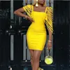 Yeni Moda Tasarım Geleneksel Afrika Giyim Baskı Dashiki Güzel Boyun Afrika Elbiseleri Kadın Moda333W