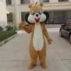 مخصصة التميمة المهنية chipmunk سنجاب التميمة زي الهالوين عيد ميلاد عيد ميلاد الدعائم الحيوان الأزياء