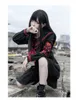 gonna New Japanese Haruku Girls Black ricamato uniforme a vita alta gonne a pieghe Sweet Mini Kawaii Cosplay Hot Girl Gonne Suit