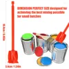 Blender Resin Mixer Paddles Epoxy Attachment For Drill Reusable Paint Stirrer Attachment(2Pcs)