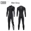 Wetsuits Drysuits Premium 3MM Neoprene Wetsuit Men One-Piece Suits Keep Warm Surf Scuba Diving Suit Fishing Spearfishing Kitesurf Women WetSuit HKD230704