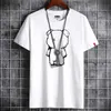 Men's T-Shirts est T Shirt for Men Clothing Fitness White O Neck Anime Man Tshirt For Male Oversized S6XL Men Tshirts Goth Punk Z230706