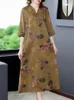 Vestidos outono vermelho floral floral seda longa manga vneck midi vestido mulheres elegantes partido bodycon vestidos 2023 coreano vintage casaul baile vestido