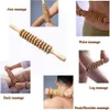 Other Massage Items Maderoterapia Kit Wood Therapy Tools Lymphatic Drainage Tool Maderotherapy Anti Cellulite Wooden Roller tools 230704