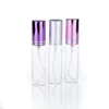 5ml 10ml perfumy pusta butelka Atomizer do perfum wielokrotnego napełniania Spray z pompką przenośna butelka zapach dezodorant kosmetyki F2017229 Chvuw