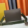 M47545 Pochette Voyage Duo Shadow Leather Messenger Zestaw Torby SPRINTER Miękkie Męskie Torby Crossbody Mężczyzna Kobieta Torba Na Ramię Tłoczona Torebka 5A