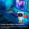 Lights Kids Star Projector Night Light con telecomando Design regolabile a 360 ° Astronauta Nebula Galaxy Illuminazione per bambini Adulti HKD230704