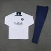 AA23/24 psgs sportkläder23/24 MBAPPE träningströja för barn och män långärmad fotbollströja uniform chandal vuxen pojke fan version